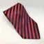 Equetech Broad Stripe Show Tie in Red