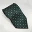 Equetech Polka Dot Show Tie in Green